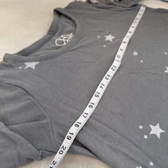 CHASER SOFT FLEECE Sweatshirt Women's long sleeve shirt Gray w/Star NWT MSRP $79 - Picture 4 of 12